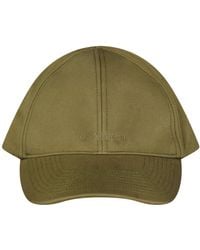 Off-White c/o Virgil Abloh - Monotone Logo Baseball Cap Cotton - Lyst