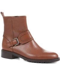 Jones Bootmaker - Laurel Leather Buckle Ankle Boots - Lyst