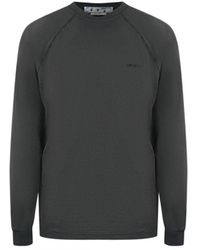 Off-White c/o Virgil Abloh - Off- Skate Fit Diag Outline Long Sleeve T-Shirt - Lyst