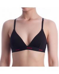 BOSS - Cotton Triangle Bra 50557093 - Lyst