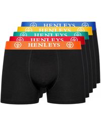 Henleys - Primas Boxer Shorts 5Pk - Lyst