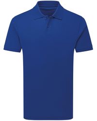 Asquith & Fox - Premium Mercerised Cotton Polo Shirt (Royal) - Lyst