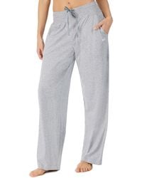 DKNY - Cotton Logo Sleep Pant Marl - Lyst