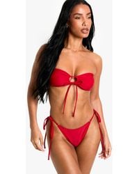 Boohoo - Swimwear Essentials Multiway Bandeau Bikini Top - Lyst