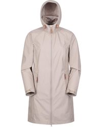 Mountain Warehouse - 'Ioana' Longline Softshell Jacket Water Resistant Breathable Activewear - Lyst