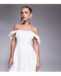 Forever New - Off Shoulder Mini Dress - Lyst