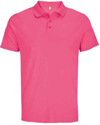 Sol's - Adult Pitcher Recycled Polo Shirt (Ribbon) - Lyst
