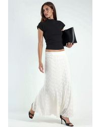 Hiccup - High Waist Lace Maxi Skirt - Lyst