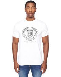 Henleys - Myer T-Shirt (Optic) Cotton - Lyst