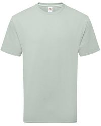 Fruit Of The Loom - Adult Cotton T-Shirt (Sage) - Lyst