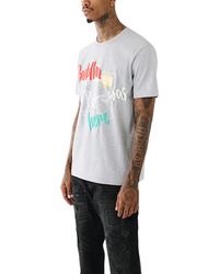 TRUE RELIGION - 108017 T Shirts Crew Neck Short Sleeve Summer Soft Cotton Tee - Lyst