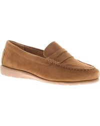 Hush Puppies - Loafer Shelby Suede Wedges Leather Slip On - Lyst