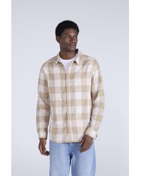 Mountain Warehouse - 'Cove' Check Flannel Shirt Cotton Buttoned Breathable Top - Lyst