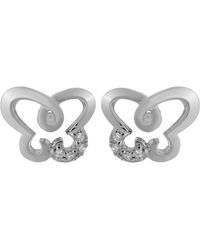 Orphelia - 'Joya' 925 Sterling Stud Earrings - Lyst