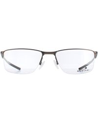 Oakley - Half Rimless Satin Pewter Ox3218 Socket 5.5 - Lyst