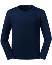 Russell - Long-Sleeved T-Shirt (French) Cotton - Lyst
