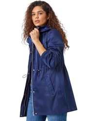 Roman - Shower Resistant Longline Jacket - Lyst
