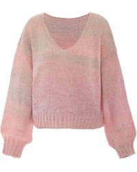 myMo - Jumper Roze Geel - Lyst