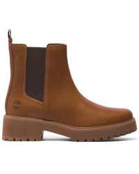 Timberland - Carnaby Mid Chelsea Boots - Lyst
