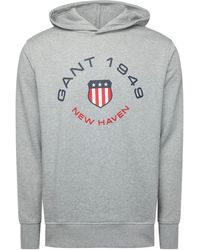 GANT - Graph Sweat Hoody - Lyst