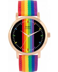 Toff London - Tlws-70554 38Mm Pride Linear Batons Watch - Lyst