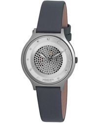 Johan Eric - Orstead, Sunray Dial Watch, Up Dots & Swarovski Indexes, Satin Band - Lyst