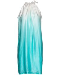 Conquista - Halter Neck Two-Tone Dress - Lyst