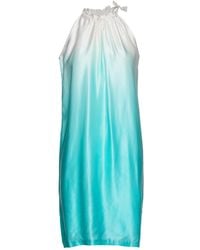 Conquista - Halter Neck Two-Tone Dress - Lyst