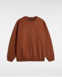 Vans - Art Dept. Crew Sweatshirt - Lyst