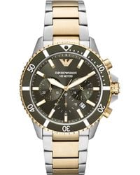 Emporio Armani - Diver Multicolour Watch Ar11361 - Lyst