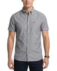Tommy Hilfiger - Shirt Oxford Lightweight Short Sleeve Regular Fit Summer Top - Lyst