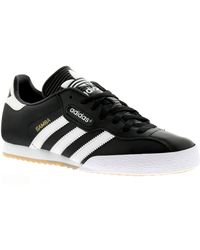 adidas - Samba Super Black & White - Lyst