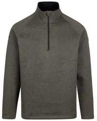 Trespass - Corsham Marl Half Zip Fleece Top (Dark Vine) - Lyst