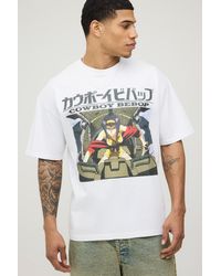BoohooMAN - Cowboy Bebop Oversized License Print T-Shirt - Lyst