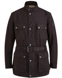 Belstaff - Roadways Motorcycle Jacket Cotton - Lyst