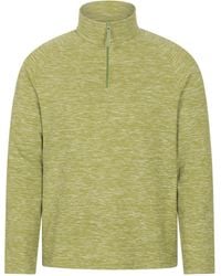 Mountain Warehouse - 'Snowdon' Fleece Top Half Zip Breathable Quick Dry Sweater - Lyst