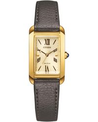 Citizen - L Damen Graue Uhr Ew5622-09P - Lyst