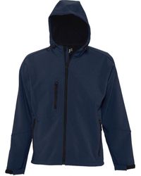 Sol's - Replay Hooded Soft Shell Jacket (Breathable, Windproof And Water Resistant) (French) - Lyst