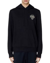 DIESEL - S-Ginn 0Hayt Pullover Hoodie - Lyst