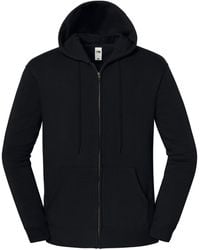 Fruit Of The Loom - Iconic Premium Full Zip Hoodie - Lyst