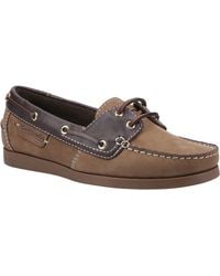 Cotswold - Ladies Waterlane Leather Boat Shoes - Lyst