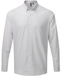 PREMIER - Maxton Check Long Sleeve Shirt - Lyst