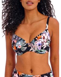 Freya - Kamala Bay Plunge Bikini Top - Lyst