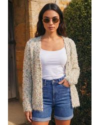 Roman - Fluffy Sparkle Cardigan - Lyst