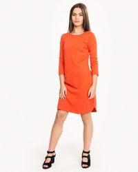 Great Plains FCUK - Joelle Jersey 3/4 Sleeve 3/4 Dress - Lyst