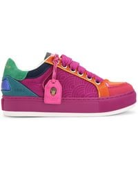 Kurt Geiger - Suede Southbank Tag Sneakers - Lyst