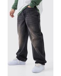 BoohooMAN - Relaxed Fit Washed Jeans - Lyst