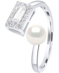 Ateliers Saint Germain - Ring Adjustable Cubic Zirconia - Lyst