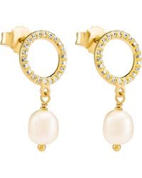 Orphelia - 'Spa' 925 Sterling Drop Earrings - Lyst