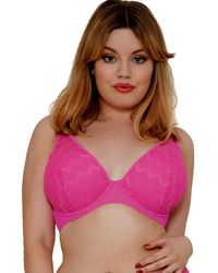 Curvy Kate - Hi Voltage Plunge Bikini Top - Lyst